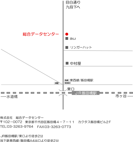 当社への地図